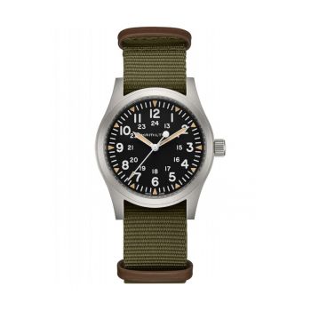 Ceas barbatesc  H69529933 Mecanic Verde