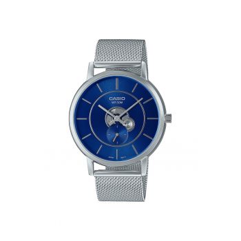 Ceas barbatesc  MTP-B130M-2A - argintiu
