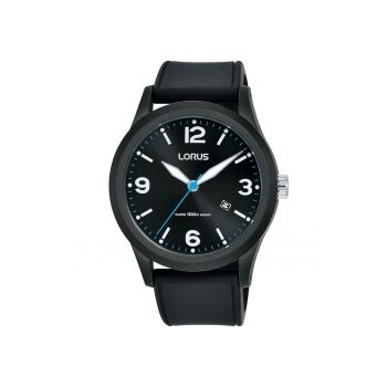 Ceas barbatesc Quartz - Negru