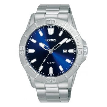 Ceas barbatesc  RH941QX9 - rezistent la apa - argintiu