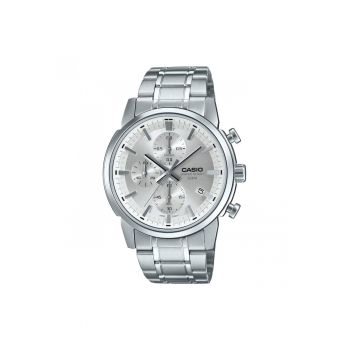 Ceas barbati -  Collection MTP-E MTP-E510D-7AVDF - Inox - Argintiu
