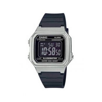 Ceas barbati -  Plastic - Quartz - Negru
