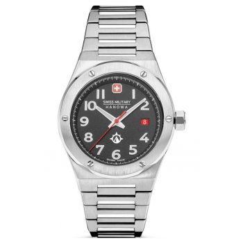 Ceas barbati - Swiss Military Honowa - Argintiu