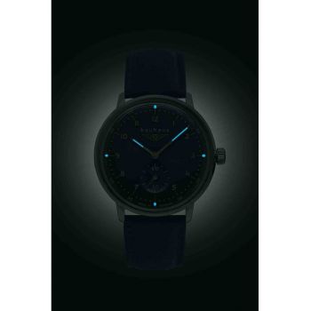 Ceas dama  Bauhaus Lady 20373 - granat - 35mm - curea din piele