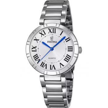 Ceas dama  F16936/3 Quartz Argintiu