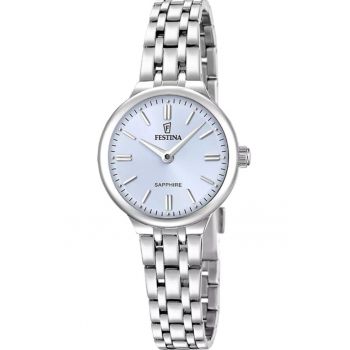 Ceas dama  F20744/3 Quartz Argintiu