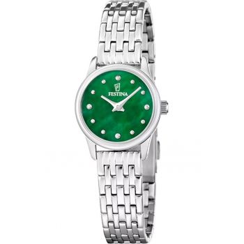 Ceas dama  F20749/5 Quartz Argintiu