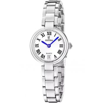 Ceas dama  F20784/2 Quartz Argintiu