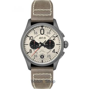 Ceas AVI-8 AVI-8 AV-4089-06 Mens Watch Spitfire Lock Chronograph 42mm 5ATM