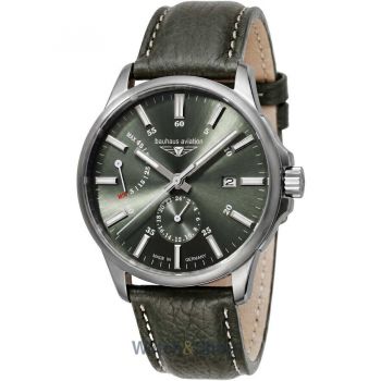 Ceas Bauhaus Bauhaus 2860-4 Mens Watch Aviation Automatic Titanium 42mm 10ATM