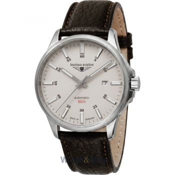 Ceas Bauhaus Bauhaus 2864-5 Mens Watch Aviation Automatic Titanium 42mm 10ATM