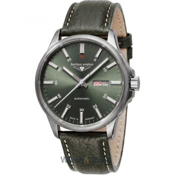 Ceas Bauhaus Bauhaus 2866-4 Mens Watch Aviation Automatic Titanium 42mm 10ATM