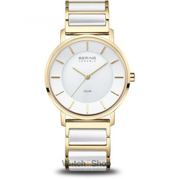 Ceas Bering Bering 19535-714 Ladies Watch Solar Ceramic 35mm 3ATM