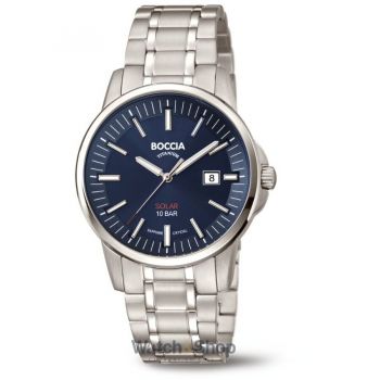 Ceas Boccia Boccia 3643-05 Mens Watch Titanium Solar 39mm 10ATM