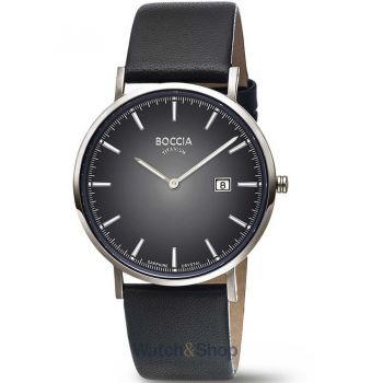 Ceas Boccia Boccia 3648-04 Mens Watch Titanium Sapphire crystal 39mm 3ATM