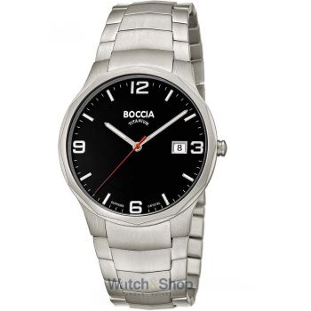 Ceas Boccia Boccia 3656-02 Men's Watch Titanium Mens Watch 39mm 5ATM