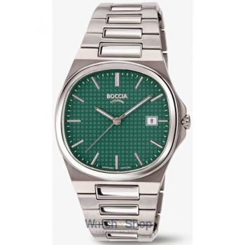 Ceas Boccia Boccia 3657-03 Mens Watch Titanium Sapphire crystal 39mm 5ATM
