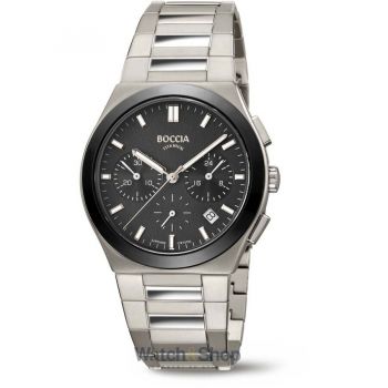 Ceas Boccia Boccia 3736-02 Mens Watch Titanium Chronograph 39mm 5ATM