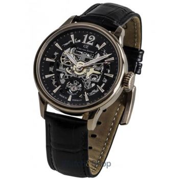 Ceas Carl&nbsp;von&nbsp;Zeyten Carl von Zeyten CVZ0051RBK Mens Watch Enz Automatic 40mm 5ATM
