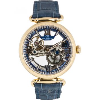 Ceas Carl&nbsp;von&nbsp;Zeyten Carl von Zeyten CVZ0083GBLS Ladies Watch Häusern Automatic Limited Edition 42mm 3ATM