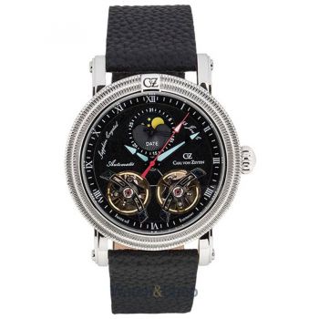 Ceas Carl&nbsp;von&nbsp;Zeyten Carl von Zeyten CVZ0085BKS Mens Watch Schauinsland Automatic Limited 46mm 5ATM