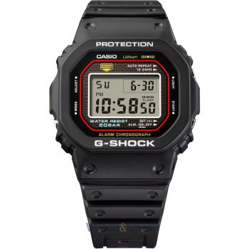Ceas Casio Casio DW-5000R-1AER Mens Watch G-Shock Digital Chronograph 43mm 20ATM