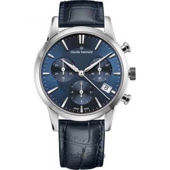 Ceas Claude&nbsp;Bernard Claude Bernard 10231-3-BUIN Ladies Watch Classic Chronograph 35mm 5ATM