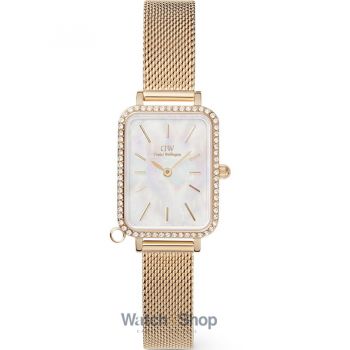 Ceas Daniel&nbsp;Wellington Daniel Wellington DW00100749 Ladies Watch Quadro Charm Bezel 26mm 3ATM