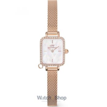 Ceas Daniel&nbsp;Wellington Daniel Wellington DW00100751 Ladies Watch Quadro Mini Charm Bezel 18mm 3ATM