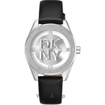 Ceas DKNY DKNY DK1L016L0015 Ladies Watch Chambers Midi Black 34mm 5ATM