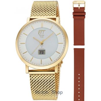 Ceas ETT&nbsp;Eco&nbsp;Tech&nbsp;Time ETT Eco Tech Time EGS-11623-11MS Mens Watch Atacama Solar Radio Controlled 40mm 5ATM