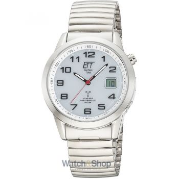 Ceas ETT&nbsp;Eco&nbsp;Tech&nbsp;Time ETT Eco Tech Time EGS-11711-12Z Mens Watch Radio-controlled Solar Drive Basic 41mm 5ATM