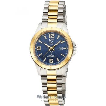 Ceas ETT&nbsp;Eco&nbsp;Tech&nbsp;Time ETT Eco Tech Time ELS-11677-32M Ladies Watch Solar Radio Gobi Lady 32mm 5ATM