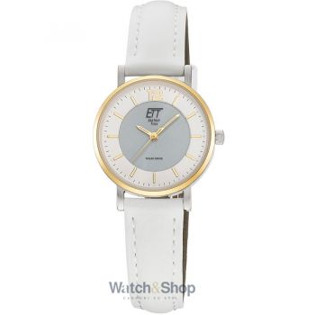 Ceas ETT&nbsp;Eco&nbsp;Tech&nbsp;Time ETT Eco Tech Time ELS-12163-41L Ladies Watch Motion Drive Solar 29mm 5ATM