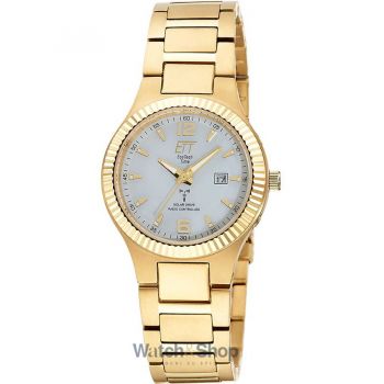 Ceas ETT&nbsp;Eco&nbsp;Tech&nbsp;Time ETT Eco Tech Time ELT-11673-12M Ladies Watch Solar Radio Titanium Everest Lady 32mm 5ATM