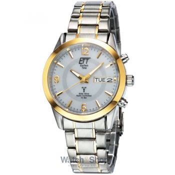 Ceas ETT&nbsp;Eco&nbsp;Tech&nbsp;Time ETT EGS-11253-12M Solar Drive Radio Controlled Gobi Men's 40mm 10ATM