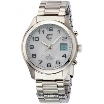 Ceas ETT&nbsp;Eco&nbsp;Tech&nbsp;Time ETT EGS-11335-62M Solar Drive Radio Controlled Basic Men's 39mm 5ATM