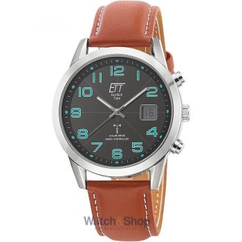 Ceas ETT&nbsp;Eco&nbsp;Tech&nbsp;Time ETT EGS-11499-22L solar drive radio controlled Basic men`s 41mm 5ATM