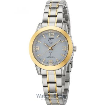 Ceas ETT&nbsp;Eco&nbsp;Tech&nbsp;Time ETT ELS-11505-42M solar drive radio controlled Gobi ladies 34mm 5ATM