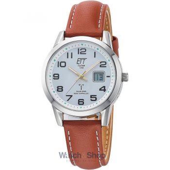 Ceas ETT&nbsp;Eco&nbsp;Tech&nbsp;Time ETT ELS-11616-61L Gobi Solar Radio Controlled Ladies Watch 34mm 5ATM