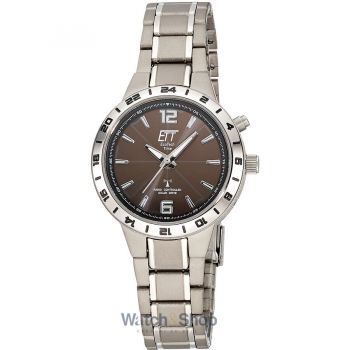 Ceas ETT&nbsp;Eco&nbsp;Tech&nbsp;Time ETT ELT-11446-21M Funk Solar Drive Basic Titan ladies 32mm 5ATM
