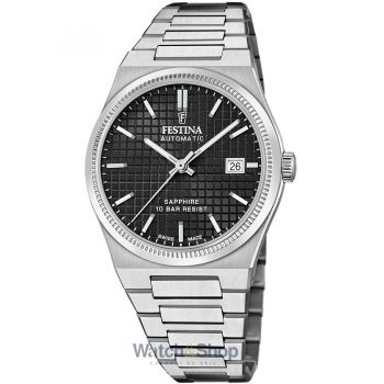 Ceas Festina Festina F20028/4 Mens Watch Swiss Made Rivé Automatic 40mm 10ATM
