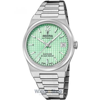 Ceas Festina Festina F20029/3 Ladies Watch Swiss Made Rivé Automatic 35mm 10ATM