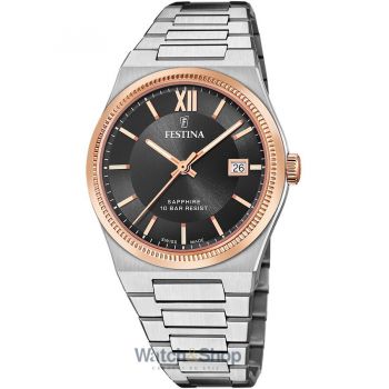 Ceas Festina Festina F20036/3 Mens Watch Swiss Made Rivé 40mm 10ATM