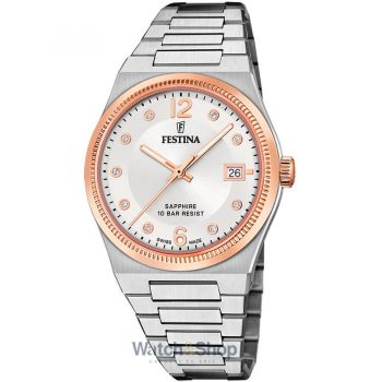 Ceas Festina Festina F20037/1 Ladies Watch Swiss Made Rivé 35mm 10ATM