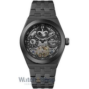 Ceas Ingersoll Ingersoll I15102 The Broadway Ceramic Dual Time Automatic Mens Watch 43mm 5ATM