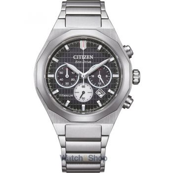 Ceas Citizen Citizen CA4690-51E Mens Watch Super-Titanium Zenshin Eco-Drive Chrono 41mm 10ATM