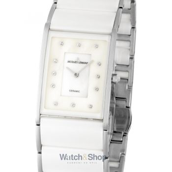 Ceas Jacques&nbsp;Lemans Jacques Lemans 1-1940G Dublin Ceramic ladies 24 x 28 mm
