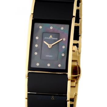 Ceas Jacques&nbsp;Lemans Jacques Lemans 1-1940J Dublin Ceramic ladies 24 x 28 mm