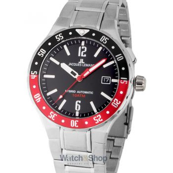 Ceas Jacques&nbsp;Lemans Jacques Lemans 1-2109F Hybromatic men`s 42mm